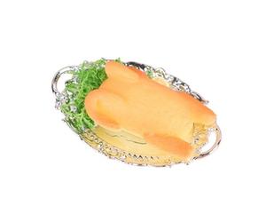 Golden Roasting Turkey - Escena de cocina a escala 1/12 detallada de cena navideña con vajilla realista detallada modelo de Navidad en miniatura