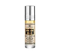 Golden Sand Al Rehab Perfume 6 ml de aceite (sin alcohol, de alta calidad, oriental, árabe, oud, misk, almizcle, perfume natural, ámbar, madera de águila, esencial, attar scent)