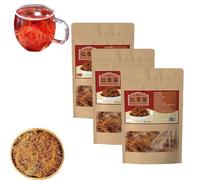 Golden Silk Red Snow Tea, Handpicked Tibetan Plateau Red Snow Tea, Natural Red Snow Tea, 50g/Bag (3 Pcs)