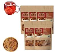 Golden Silk Red Snow Tea, Handpicked Tibetan Plateau Red Snow Tea, Natural Red Snow Tea, 50g/Bag (5 Pcs)