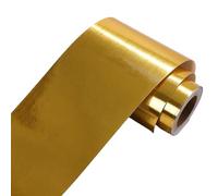 Golden Sliver Stickers, Furniture Cabinets, Door Frames, Edge Wrapping, Aluminum Alloy Metal Ceiling Decoration, Waterproof F for Kitchen, Living Room, Bathroom(Gold,20cm X 300cm)(Gold,30cm X 300cm)