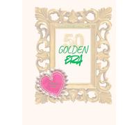Golden Soror: Sorority Gift, 50 Years Soror, 8*11 Notebook for Sorority Meetings, Pink and Green, A K A Gifts, Pearl and Ivy Notebook