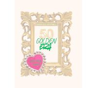 Golden Soror: Sorority Gift, 50 Years Soror, 8*11 Notebook for Sorority Meetings, Pink and Green, A K A Gifts, Pearl and Ivy Notebook