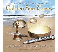 Golden Spa Tones: Tibetan Bowls with Flute & Ocean