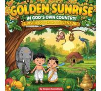 Golden Sunrise in God's Own Country!: A Vishu Coloring Adventure in Kerala (Kerala Coloring Book)