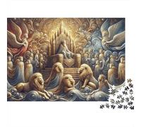 Golden Throne Fantasy Art Rompecabezas Imposible,desafío for Adults Entretenimiento Creativo 1000 Piezas Obra De Arte De Juego De para Adultos Y Niños Mayores De 12 Años 70x50cm/1000pcs