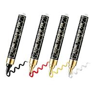 Golden Tombstone Marker Pen for Restoring Faded Grave Inscriptions,Gravestone Marker Pens,Waterproof Stone Touch-Up Pen,Strong Coverage,for Gravestone Lettering and Memorial Inscriptions，A