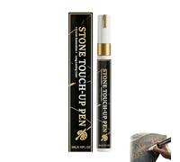 Golden Tombstone Marker Pen - Waterproof Weather Resistant Writing Tool System, Gravestone Restoration Paint Pen, Size For Outdoor Use, Permanent Ink Build, Memorial Marking System, Stone Repair Purpo