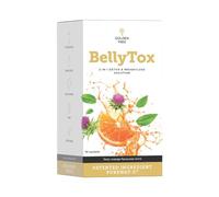 Golden Tree BellyTox - Bebida Vegetal con Garcinia Cambogia, Té Verde, Cardo Mariano, Hibisco y Vitamina C - Mezcla Natural de Hierbas para Bienestar - 10 sobres