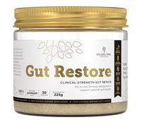 Golden Tree Gut Restore - Polvo para la salud intestinal con inulina, extracto de kiwi dorado, enzimas digestivas y fibra - Fbra en polvo para el soporte digestivo - 225 g
