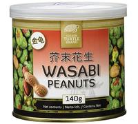 Golden Turtle Aperitivos Cacahuetes Wasabi - 140 gr - [Pack de 6]