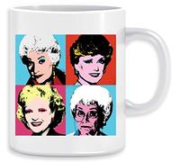 Golden Warhol Girls - The Golden Girls Taza Ceramic Mug Cup