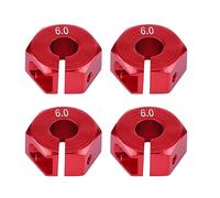 Golden Wheel Hex Adapter Mount para Coche RC, Resuelve los Problemas de Shake, Apto para Todos los Coches a escala 1:10, Conjunto de 4 Piezas (Azul de 7,0 mm) (7,0 mm violeta) (7,0 mm en oro)