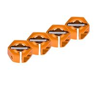 Golden Wheel Hex Adapter Mount para Coche RC, Resuelve los Problemas de Shake, Apto para Todos los Coches a escala 1:10, Conjunto de 4 Piezas (Azul de 7,0 mm) (7,0 mm violeta) (7,0 mm en oro)