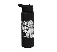 Goldendoodle Coffee Club Funny Doodle Mom Dog Lover Gift Stainless Steel Insulated Water Bottle