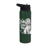 Goldendoodle Coffee Club Funny Doodle Mom Dog Lover Gift Stainless Steel Insulated Water Bottle