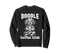 Goldendoodle Coffee Club Funny Doodle Mom Dog Lover Gift Sudadera