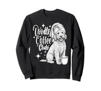 Goldendoodle Coffee Club Funny Doodle Mom Dog Lover Gift Sudadera