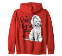 Goldendoodle Coffee Club Funny Doodle Mom Dog Lover Gift Sudadera con Capucha