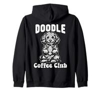 Goldendoodle Coffee Club Funny Doodle Mom Dog Lover Gift Sudadera con Capucha