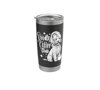Goldendoodle Coffee Club Funny Doodle Mom Dog Lover Gift Vaso térmico de acero inoxidable de doble pared