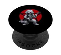 Goldendoodle Heavy Metal Guitarra Rock Dog Lover PopSockets PopGrip Adhesivo