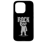 Goldendoodle, música rock, retro, vintage, amante de los perros Carcasa para iPhone 15 Pro