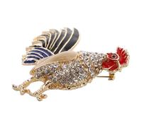 Goldendoodle Ornament Girl Clothing Pins Clothes Chicken Pin Brooch for Women Rooster Decor Alloy