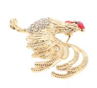 Goldendoodle Ornament Girl Clothing Pins Clothes Chicken Pin Brooch for Women Rooster Decor Alloy