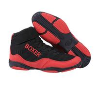 GoldeneAmeisen Zapatos De Boxeo Boxer,Zapatos De Entrenamiento De Boxeo,Zapatos Box Hombre,Grueso,Moda,Sin DeformacióN,Adecuado para Zapatos De Boxeo Y Sparring De Taekwondo para JóVenes