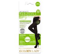 Goldenlady Reduxcell 100 2p Medias, 100 DEN, Negro (Negro 099a), X-Large (Talla del Fabricante: 5 - XL) (Pack de 2) para Mujer