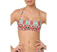 Goldenpoint Bikini Damen Badeanzug Push-up-Bandeau-BH Carmen Parte Superior, Multicolor, 2B para Mujer