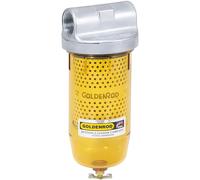 GOLDENROD 495 Bowl Fuel Tank Filter with 1 NPT Top Cap by Goldenrod