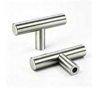 Goldenwarm 10 Pomos Armario Plateados Tiradores Cajones Acero Inoxidable