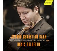 Goldfeld,d. - Johann Sebastian Bach: Sonatas & Partitas for solo violin BMV 1003 & BMV 1004, Vol.1