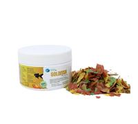 Goldfish Flakes Comida en Escamas para Peces de Agua fría, alimento Completo Natural, Dieta equilibrada para Todo Tipo de Peces de acuarios y Estanque de Agua fría, Plantasacuario 225 ml