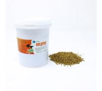 Goldfish Granules, Comida en gránulos para Peces de Agua fría, alimento Completo Natural, Dieta equilibrada para Todo Tipo de Peces de acuarios y Estanque de Agua fría, Plantasacuario 500 ml