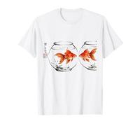 Goldfish Japanese Ink Painting Sumi-E Traditional Art Print Camiseta