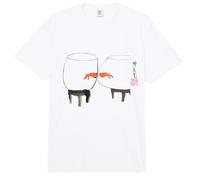 Goldfish Japanese Ink Painting Sumi-E Traditional Art Print Comfort Colors Adult Heavyweight T-Shirt