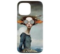 Goldfish Sea Muse Surrealista Fantasía Retrato Arte Diseño Carcasa para iPhone 13 Pro MAX
