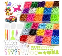 GOLDGE Kit Manualidades Niños 4800 Pcs Abalorios Cuentas De Agua Recambio Bolitas, Regalo Niña y Niño, Juguetes Niña y Niño adecuado como Juegos Educativos Niños 2 3 4 5 6 7 8 9 Años