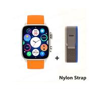 (GoldHY-BlueYJ)2025 HK95 PRO MAX Reloj inteligente PK Serie 9 Reloj para adultos con tornillo fijo derecho Pulsera