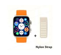 (GoldHY-WhiteHY) 2025 HK95 PRO MAX Reloj inteligente PK Serie 9 Reloj para adultos con tornillo fijo derecho Pulsera