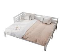 Goldicoo Cama de día extensible 90 x 190 cm, madera, con cama nido de 90 x 190 cm, sofá cama, cama infantil, cama individual