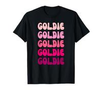 Goldie Name Design Camiseta