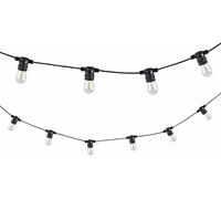 Goldlux Party guirnalda exterior x6 W negro 310323