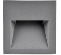 Goldlux Q LED aplique bajo 1x3 W grafito 313737