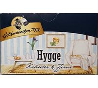 Goldmännchen Oro Quemar Hygge, Hierbas y Canela, Té de Hierbas aromatizado con Canela de Vainilla Sabor, Té, 20 Bolsas de té, x04288