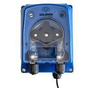 GOLDMAN SERVICE | Bomba Peristáltica Dosificadora Regulable 120 ml/min - Dosificador de Detergente y Abrillantador para Lavavajillas Industrial - IP65, 5W, Montaje en Pared