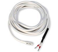 GOLDMAN SERVICE | Cable Calefactor Resistencia Bipolar de Silicona Anti Congelación Tuberías | 2 Metros, 30 Vatios | Incubadoras, Acuarios, Reptiles, Invernaderos, Fermentación (2 m | 30W)